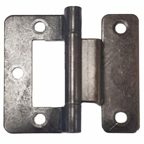 CHARNIERE BRONZE DEPORTEE 51 X 35 MM - FIXATION EN INTÉRIEUR - DECMO