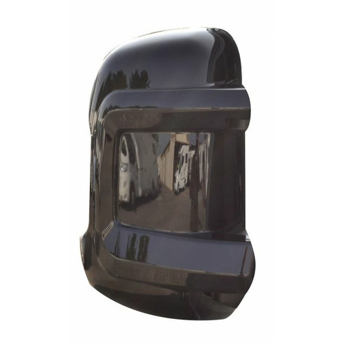 Lot de 2 Coques de rétro CAMPING-CAR FIAT après 2006 NOIR Bras Long