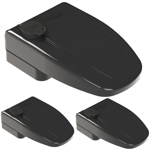 LOT DE 3 SERRURES SAFE DOOR NOIRE - FIAMMA