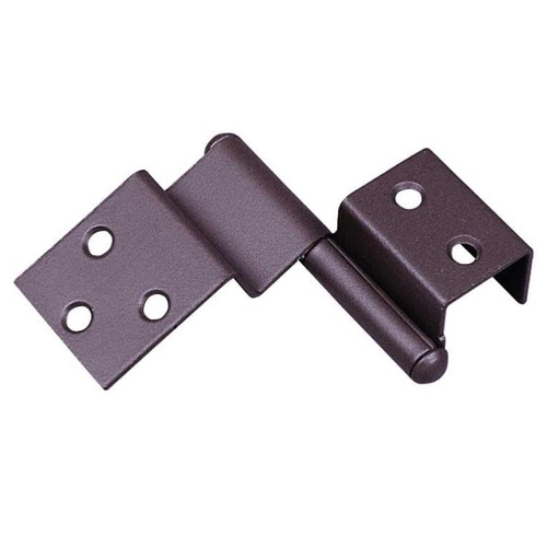 CHARNIERE DE PORTE DEGONDABLE - MARRON - GAUCHE X 2  - REIMO