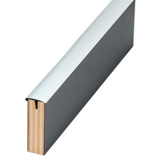 Profilé en T avec retour - 15 mm - 5 m - GRIS FONCÉ  - REIMO