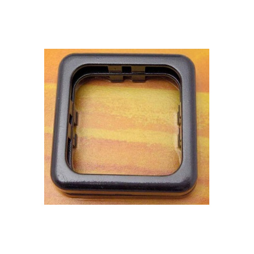 CADRE INTERRUPTEUR SIMPLE PRESTO x2 - GRIS ANTHRACITE - CBE