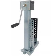 Miniature ADAPTATEUR CHÂSSIS POUR DÉPLACE CARAVANNE CAMPER TROLLEY ADAPTATEUR CHÂSSIS À MANIVELLE ET DOUBLE ESSIEUX - KRONINGS N° 0