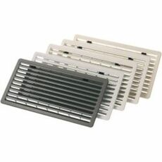 Miniature GRILLE D AERATION 523 MM X 281 MM + CADRE  (Blanc FIAT 210) - THETFORD N° 1
