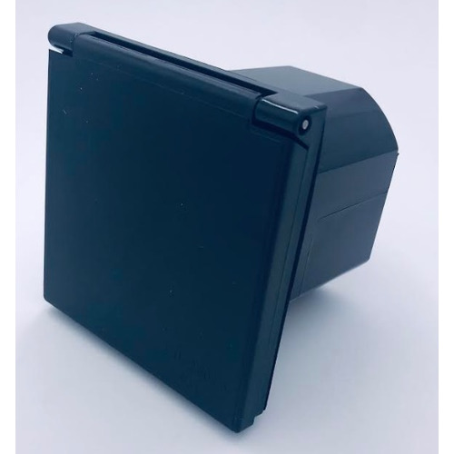 Socle NOIR à encastrer p17 16 ampères - HABA