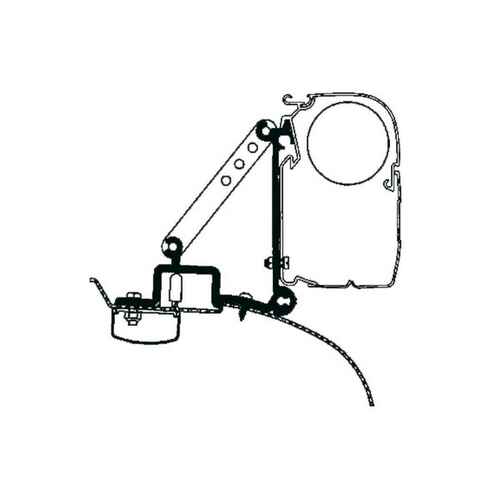 Adaptateur Boxer/Jumper/Ducato (1994 à 2006) pour stores 3200/4200/4900/5200 - THULE