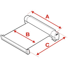 Miniature Store F45s - 425 - Boîtier Titanium - Toile Royal Grey N° 3