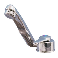 Miniature Robinet Mitigeur à contacteur + flexible FLORENZ raccord tetine 10/12mm - COMET N° 1