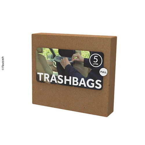 SACS BIODÉGRADABLES POUR POUBELLE FLEXTRASH 5 LITRES - 10 pièces
