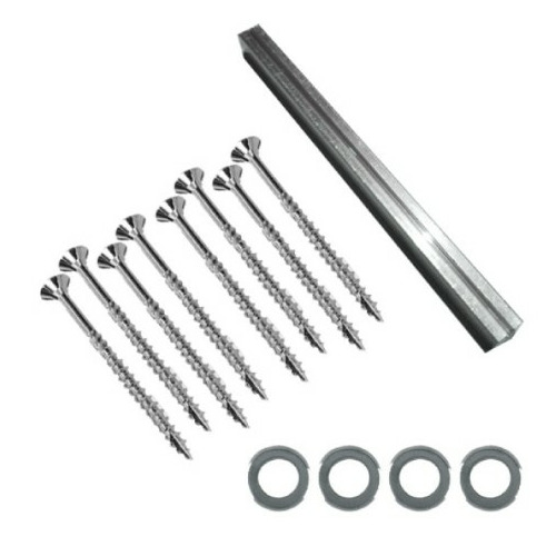 Kit de fixation lanterneau THULE pour paroi supérieure à 40 mm et jusqu'à 60 mm maximum - THULE