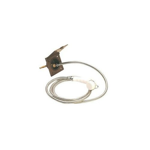 BOITIER + DOUCHETTE EXTERIEURE ENCASTRABLE MARRON - REICH