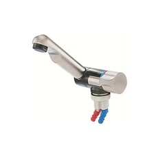 Miniature ROBINET MÉLANGEUR RABATTABLE CONTACTEUR 2002 CHROME RACCORD TETINE 10/12mm- REICH N° 0