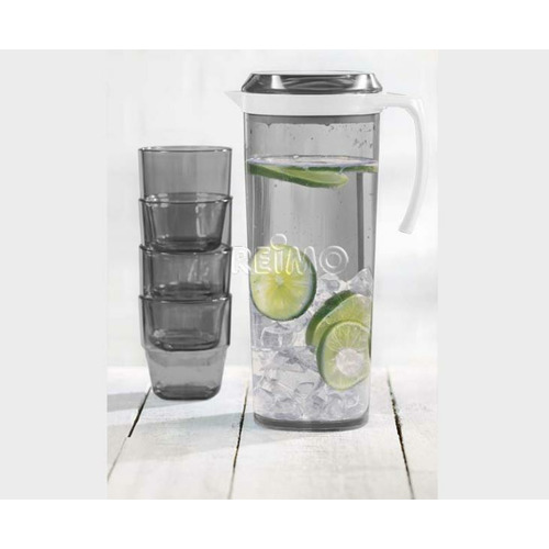 LOT CARAFE 1.5L + 4 VERRES 25CL - CAMP4