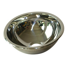 Miniature LAVABO ENCASTRABLE ROND EN INOX Ø26 cm N° 0