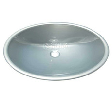 Miniature LAVABO ENCASTRABLE MINI-OVALE BLANC 45 x 27,5 x 15 cm N° 0
