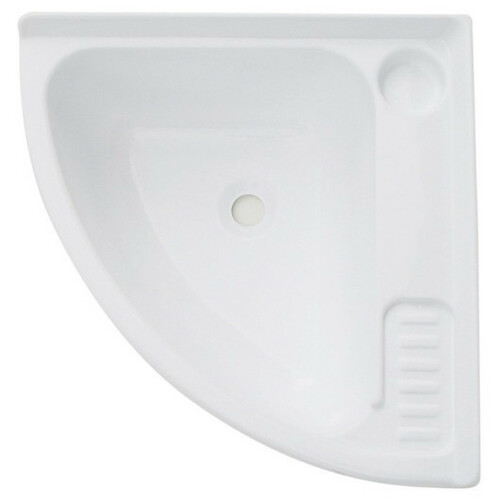 Lavabo d'angle 40x40 sans bonde blanc - THERMOFORM