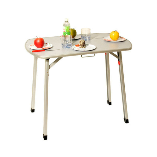 TABLE MULTI TISCH GRIS CLAIR 90 X 60 CM - CAMP 4