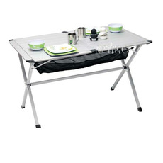 Miniature TABLE ALU ENROULABLE TITAN 2 - 115 X 72 CM - CAMP 4 N° 1