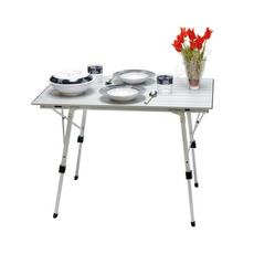 Miniature TABLE ALU ENROULABLE BALI 90 X 60 CM - CAMP 4 N° 1