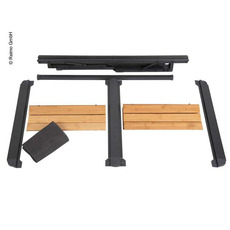 Miniature TABLE BAMBOU/ALU MENDOZA ENROULABLE 110x70cm - CAMP 4 N° 6