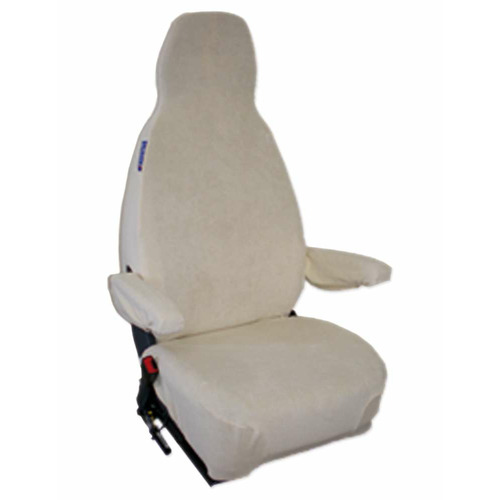 Housses d'accoudoirs beige (la paire) - RIB - SCOPEMA - RIB SCOPEMA