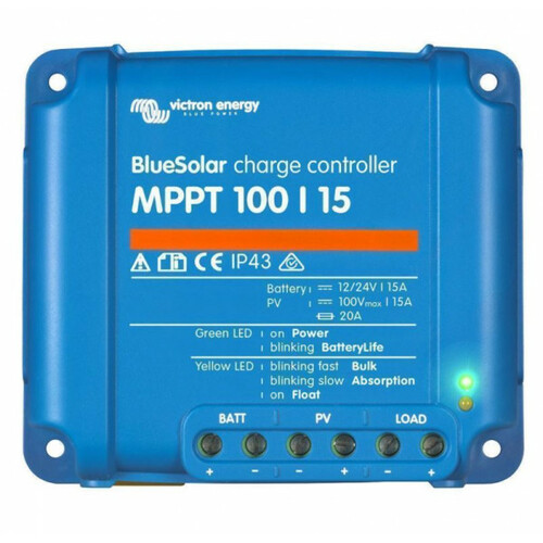 REGULATEUR SOLAIRE MPPT BlueSolar 100/15 - Victron