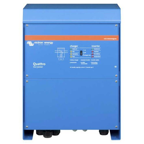 CONVERTISSEUR-CHARGEUR QUATTRO 12/5000/220-100/100 - VICTRON ENERGY