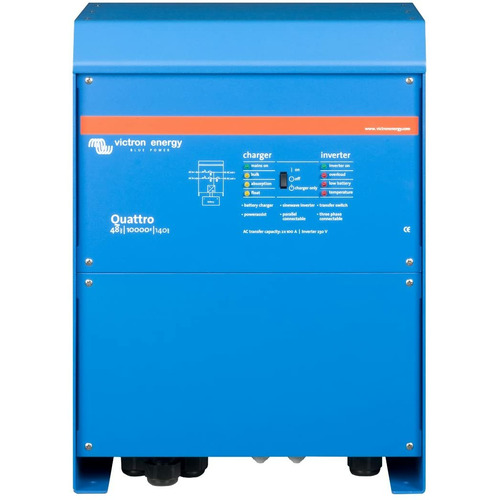 CONVERTISSEUR-CHARGEUR Quattro 48/10000/140-100/100 230V VE.Bus – VICTRON ENERGY