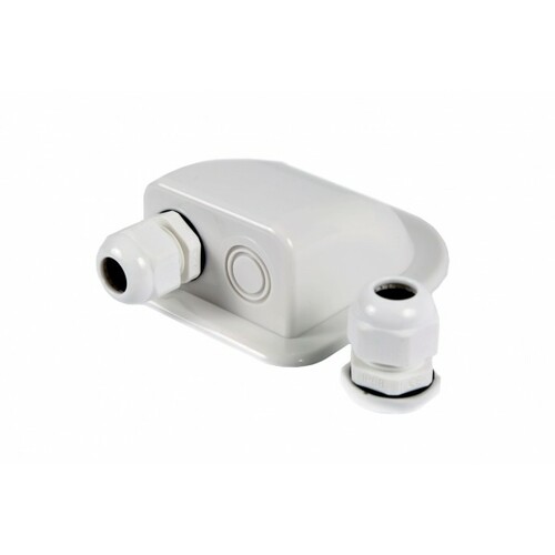 Passe toit blanc abs double entrée