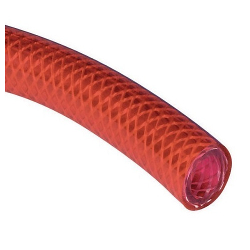 Tuyau armé rouge pour eau chaude diamètre intérieur 10mm