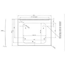 Miniature BAIE PORTE ARRIÈRE DUCATO APRES 2006 - 560 x 500 - POLYPLASTIC  N° 1
