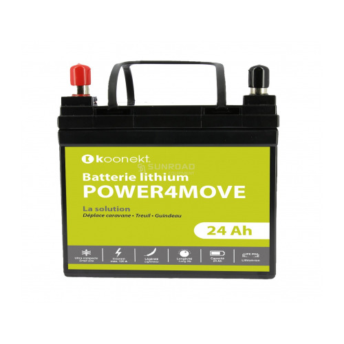 BATTERIE POWER4MOVE POWER4MOVE 24AH - KOONEKT - KOONKET