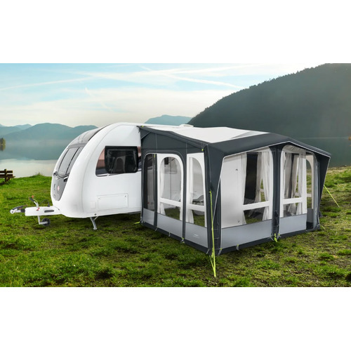 Auvent Gonflable Club AIR Pro 330 M – Pour Hauteur de Rail 265 à 295 cm - Kampa Dometic