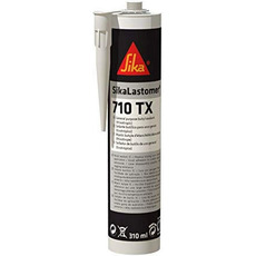 Miniature 12 x Mastic Elastomer 710 TX noir - SIKA N° 0