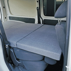 Miniature Matelas pliable pour camping-car Berlingo, Partner, Kangoo, Dokker, Caddy, Doblo, Transit Connect, NV200 N° 1