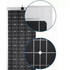 Miniature Panneau solaire SOUPLE PERC FLEX 12V - 210 W TEDLAR NOIR ETFE POLYMERE - ENERGIE MOBILE N° 4