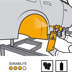 Miniature 12 X SIKAGARD 6470S NOIR 500 Ml- SIKA N° 4