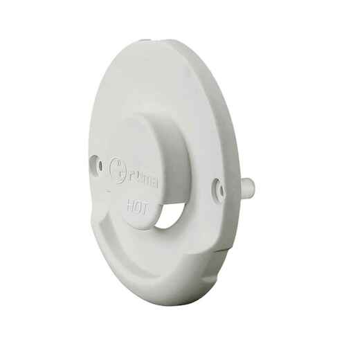 Cache ventouse extérieure ZR 80 Blanc - TRUMA