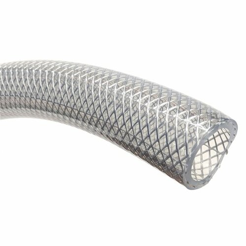 25 mètres de tuyau armé transparent pour eau diamètre intérieur 12mm