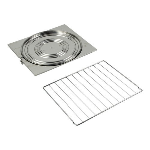 ENSEMBLE GRILLE ET PLATEAU TOURNANT - DOMETIC