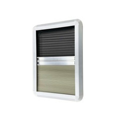 Miniature CADRE INTERIEUR AVEC STORE OCCULTANT & MOUSTIQUAIRE  - 450 X 450 - MASIS N° 0