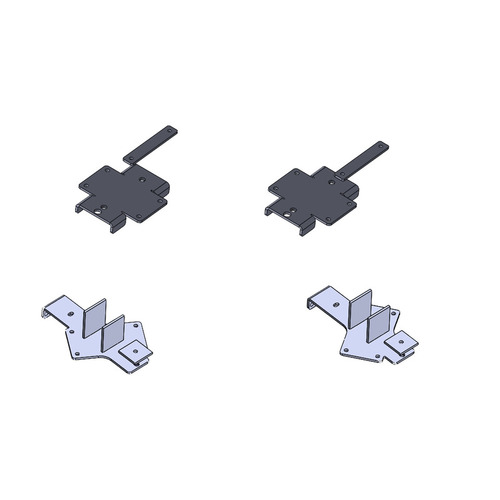 Jeu d'adaptateurs pour verins Carbest, pour FORD Euro 6 - CARBEST