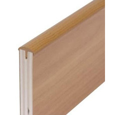 Miniature Profilé en T avec retour - 15 mm - 5 m - EFFET BOIS  N° 0