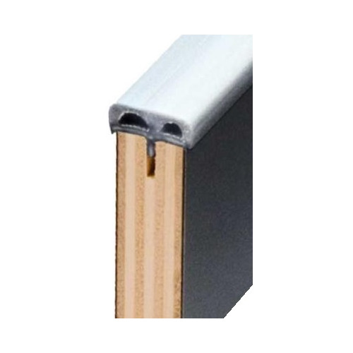 Profilé en T Rembourré 15 mm - 5m - ARGENT MAT - REIMO