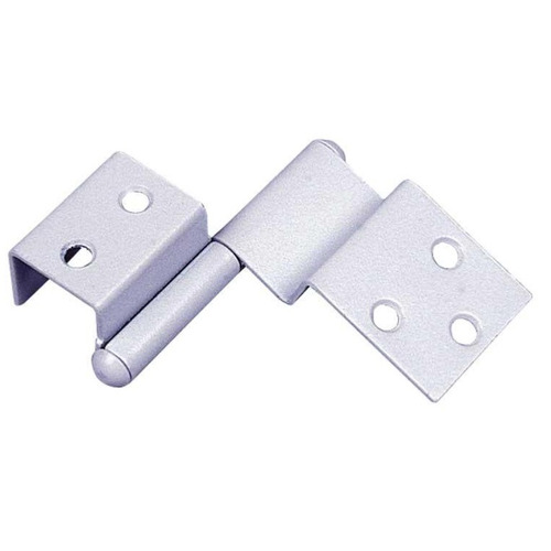 CHARNIERE SPECIALE PORTE - GRIS CLAIR - DROITE x2  - REIMO