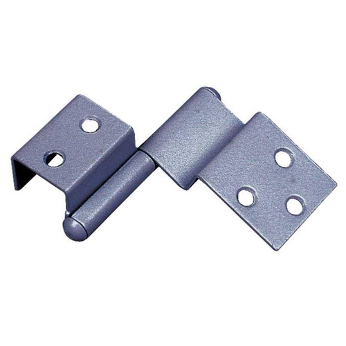 CHARNIERE DE PORTE DEGONDABLE - GRIS FONCE - DROIT  X2 - REIMO