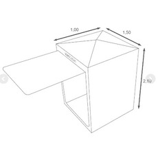 Miniature TENTE ARRIERE DOUBLE PORTE - TRAFIC VIVARO PRIMASTAR TALENTO NV300 - VANCABIN N° 6