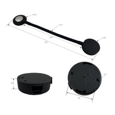 Miniature VERONA SPOT FLEXIBLE AVEC FONCTION DE CHARGE USB-C N° 1