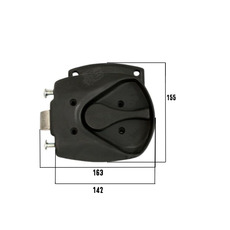 Miniature SERRURE COMPLETE NOIRE 1059 - FAP N° 2