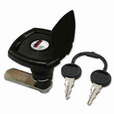 Miniature SERRURE1049 NOIRE AVEC CACHE - ZADI N° 0